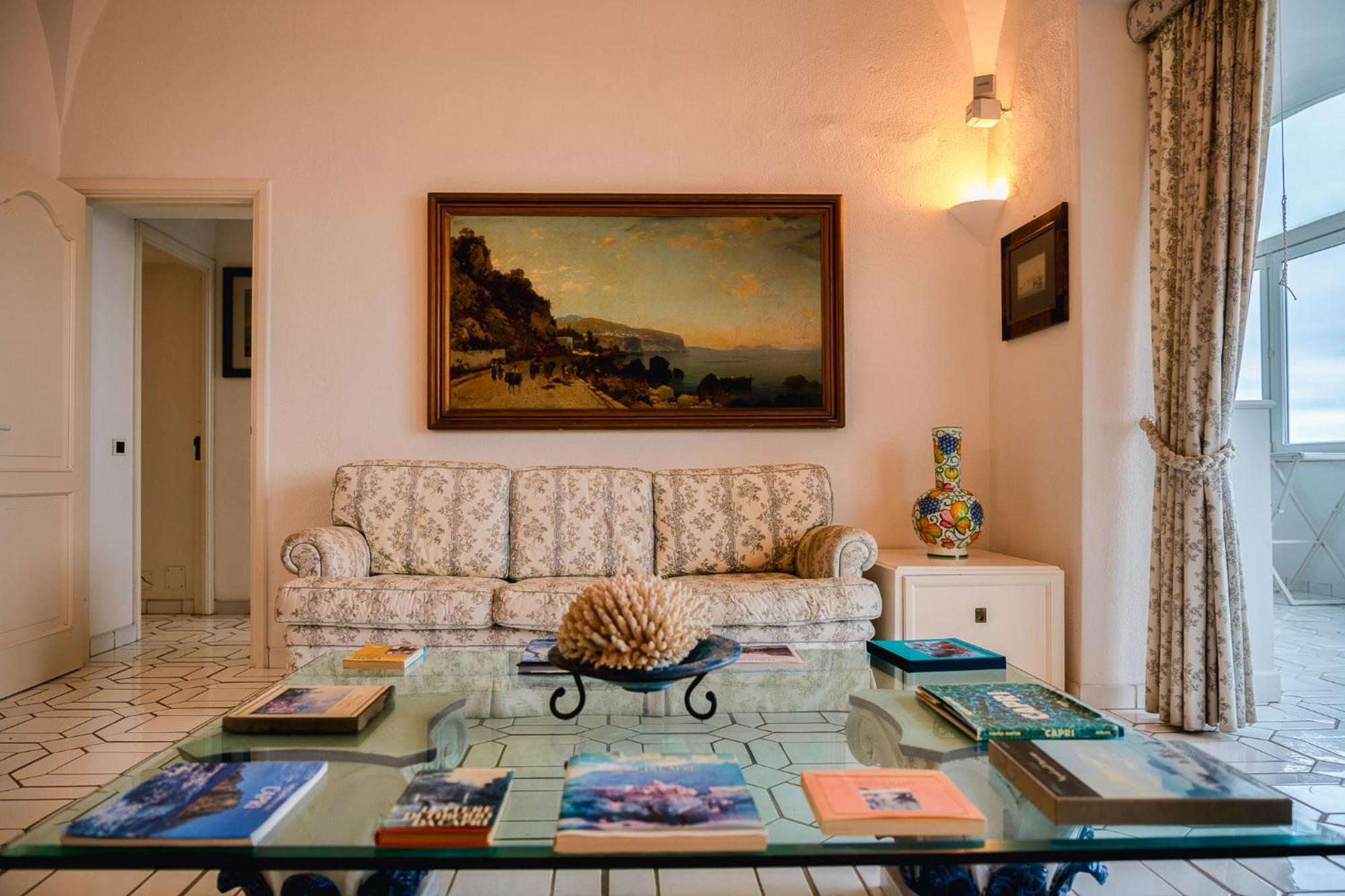 Casa Franca Appartamento Vista Mare 卡普里 外观 照片