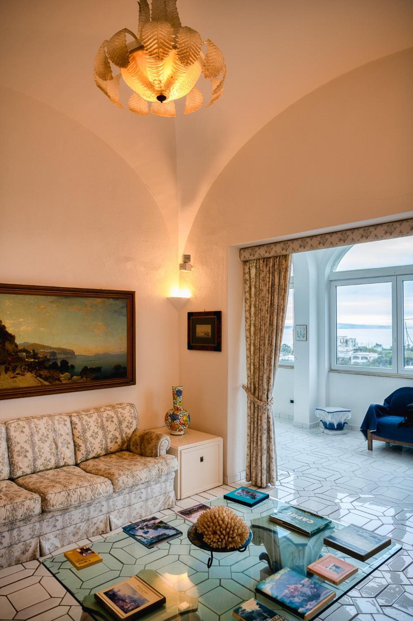 Casa Franca Appartamento Vista Mare 卡普里 外观 照片