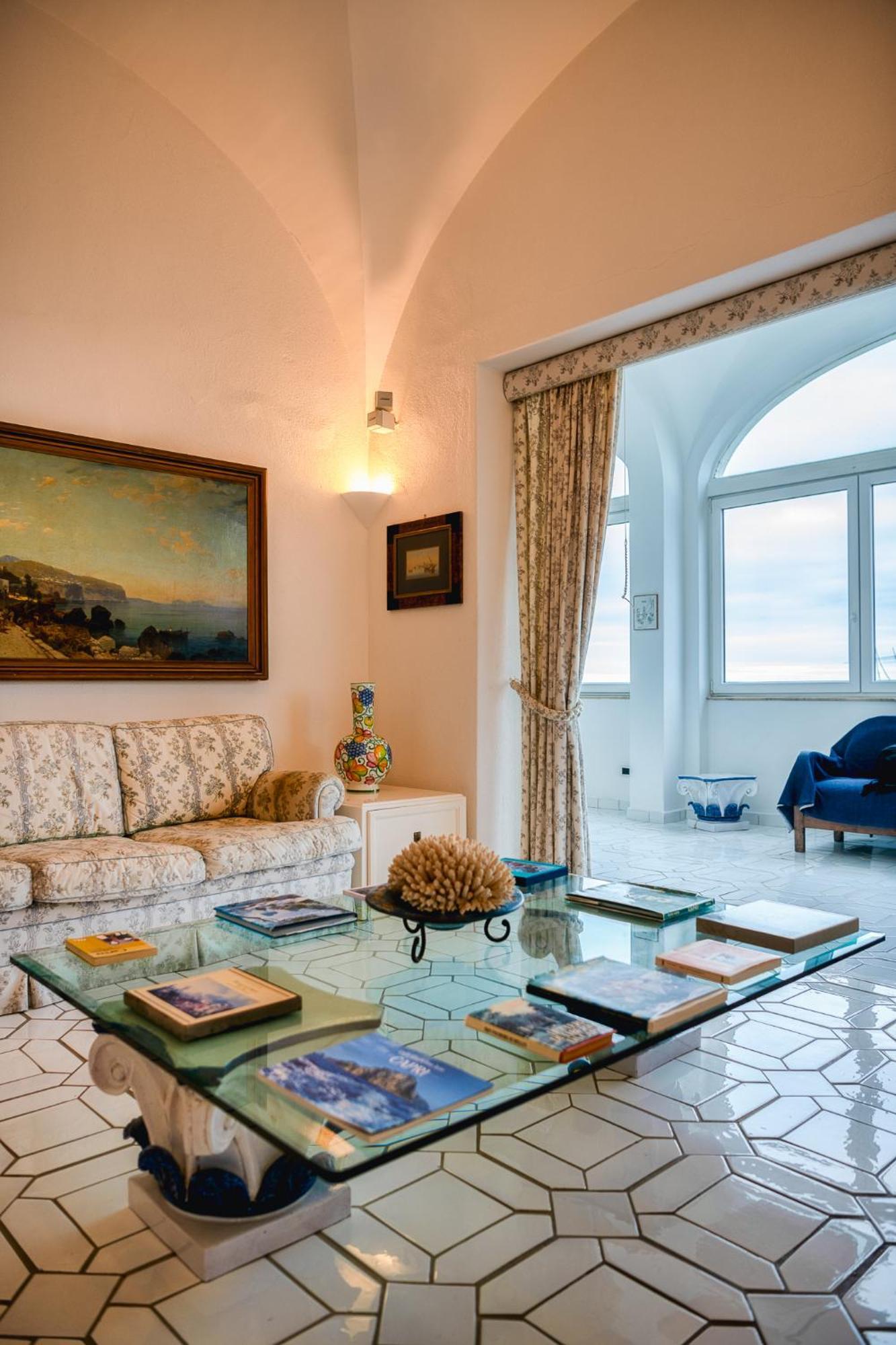 Casa Franca Appartamento Vista Mare 卡普里 外观 照片